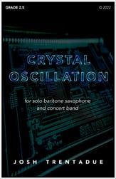 Crystal Oscillation Concert Band sheet music cover